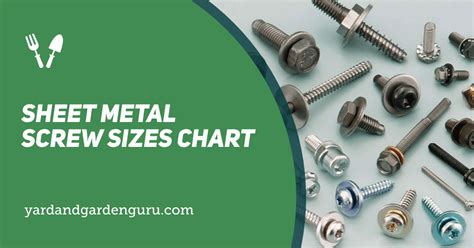 how to drill sheet metal screws|sheet metal screw diameters chart.